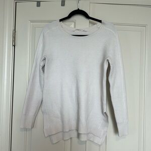 Athleta cream colored sweater